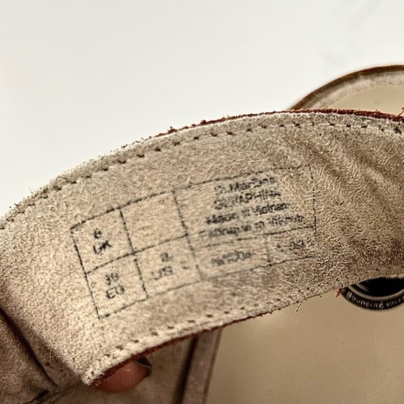 Dr. Martens Seraphina Heel Sandals Shoe Slingback Platform Coachella Size 8 - Picture 11 of 13